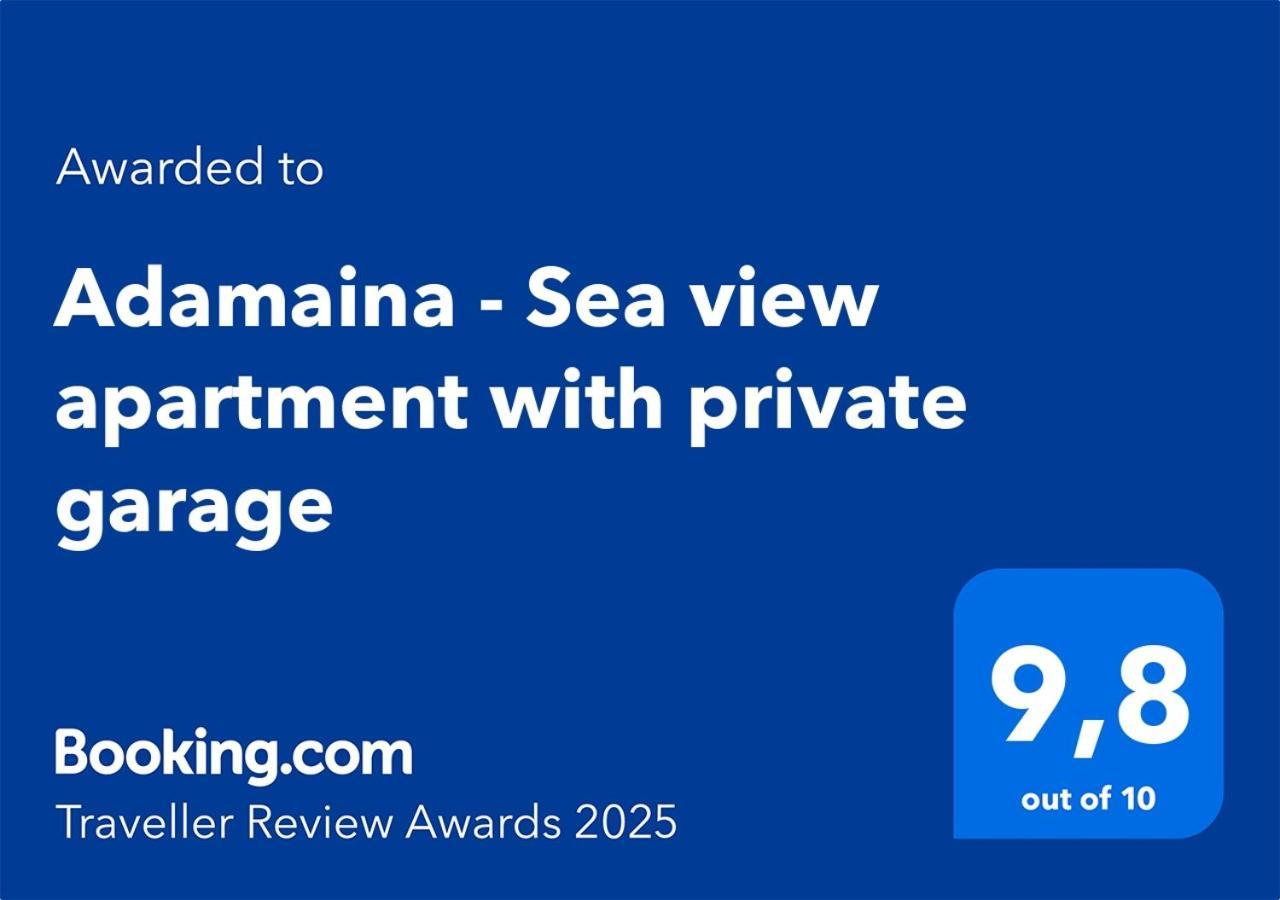 ססטרי לבאנטה Adamaina - Sea View Apartment With Private Garage מראה חיצוני תמונה